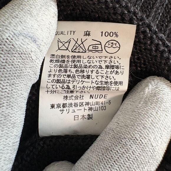 Nude by Masahiko Maruyama Sweater JAP3/L - Picture 7 of 9
